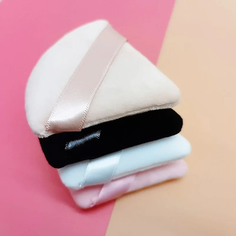 Velvet Powder Puffs Soft Lightweight Makeup Sponge 6-Pack Makeup Powder Puff Qme