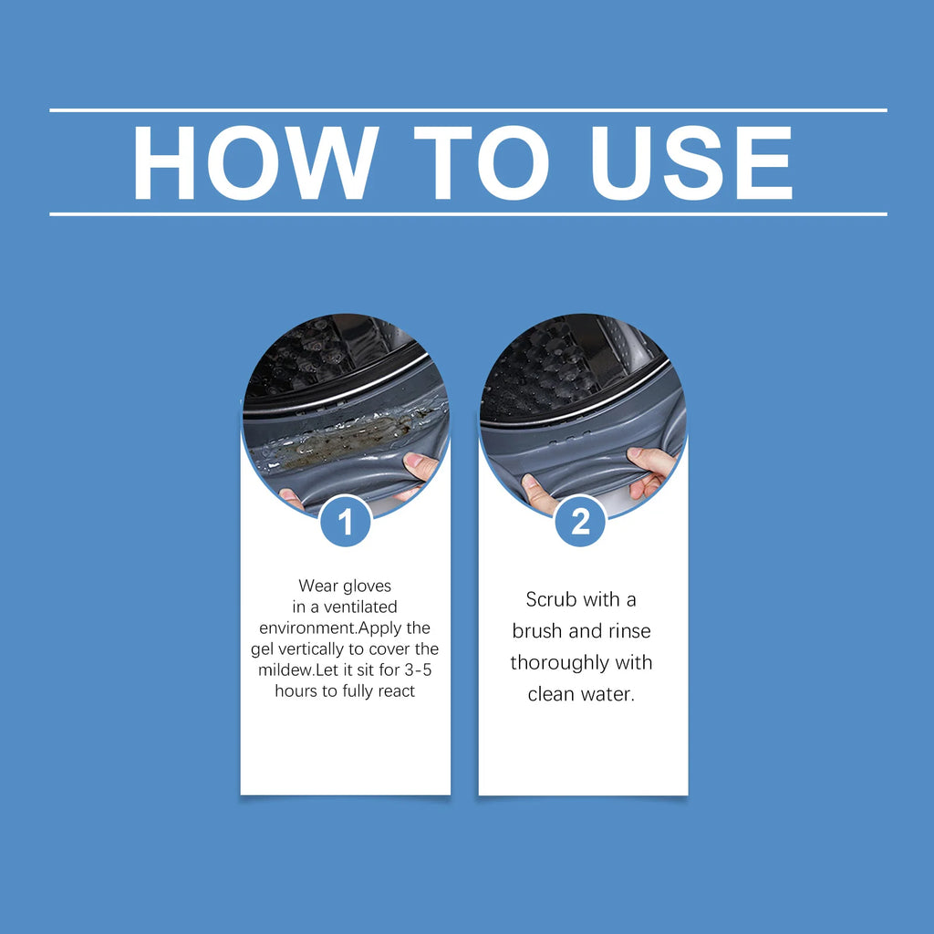 Multipurpose Mildew & Stain Remover Gel 100g | Jue-Fish Household Cleaning Gel Qst
