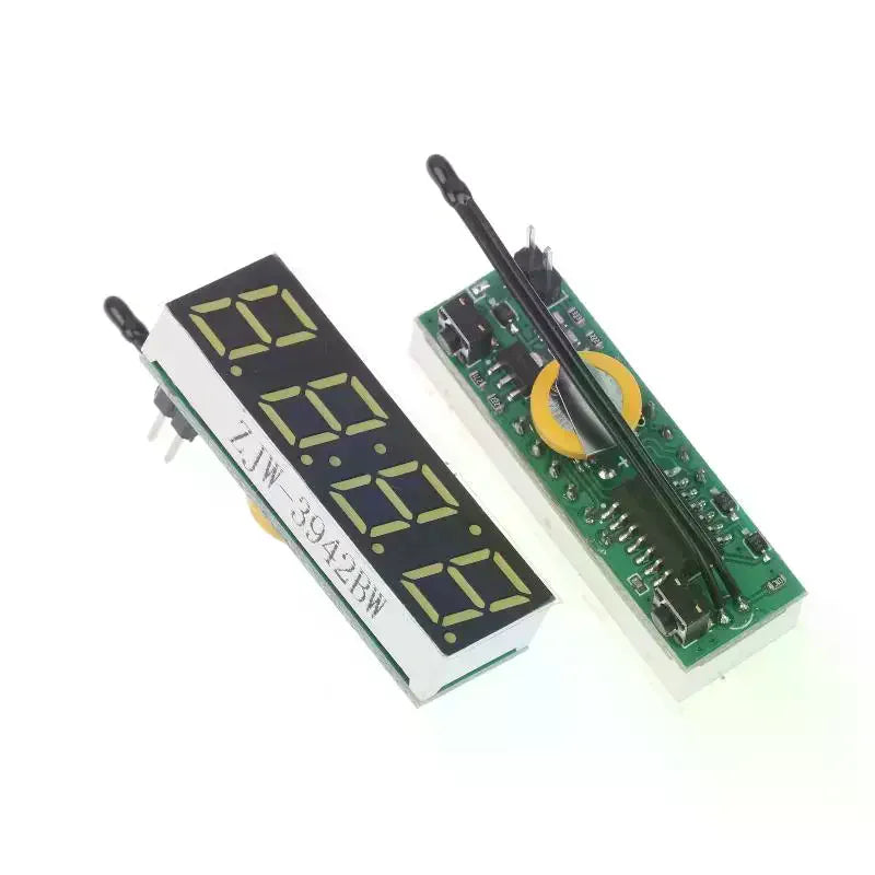 Digital Clock Temperature Voltage Module – DIY Car Voltmeter Car Voltmeter Module Qme