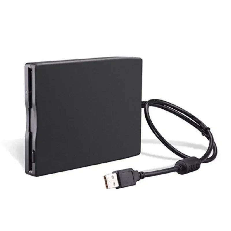 USB External Floppy Disk Drive 3.5" 1.44MB Portable FDD Reader USB Floppy Disk Drive Qme