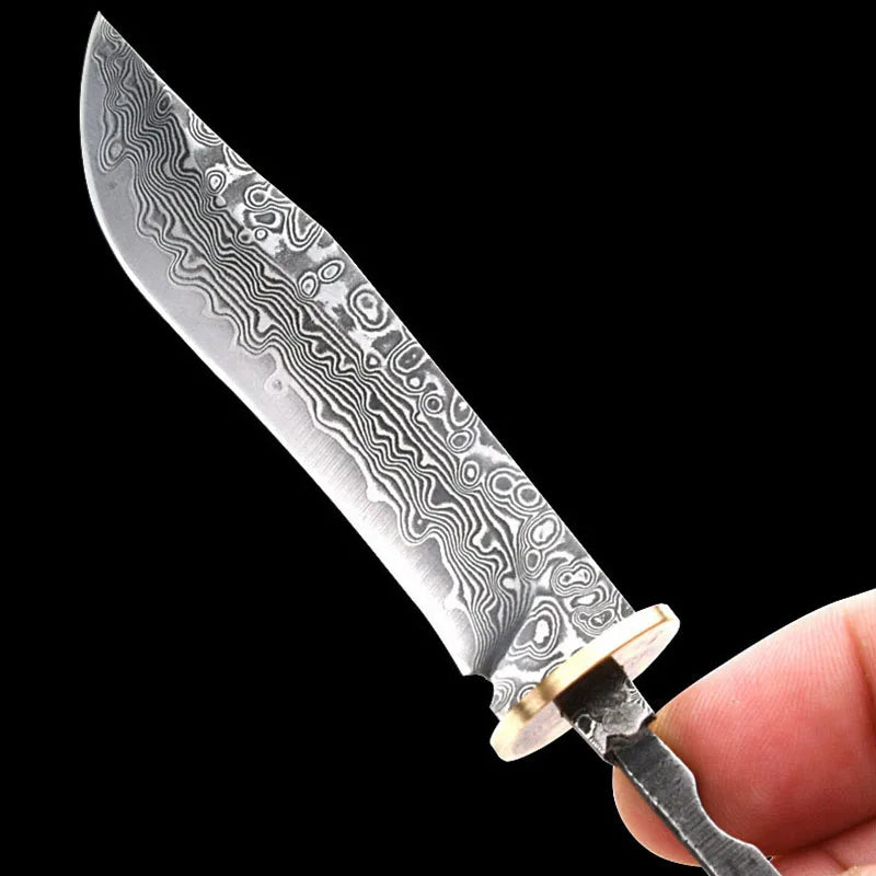 Damascus Steel Knife Blank – DIY Fixed Blade Billet | Swayboo Knife Blank Billet Qst