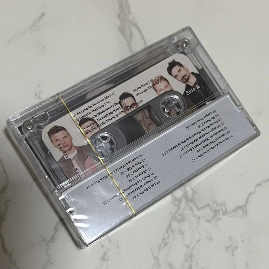 90s Boy Band 2-Tape Cassette Set – Greatest Hits & Album Music Cassette Set Qme
