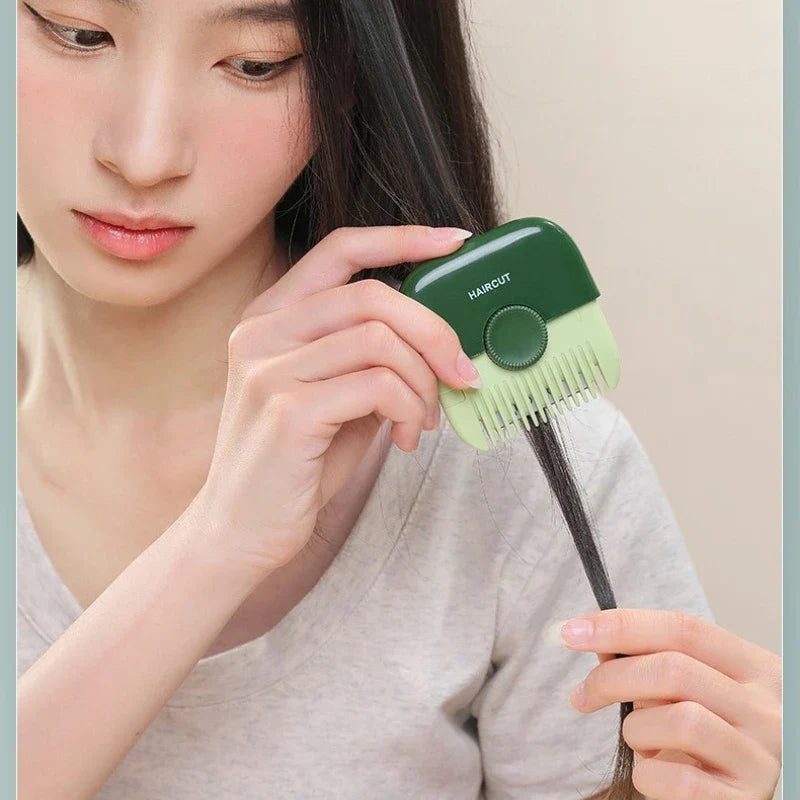 2-in-1 Hair Cutting & Thinning Comb – Multifunctional Trimmer Hair Thinning Comb Qme
