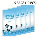 Peppermint Cooling Patches – Portable & Refreshing | 2–60 Pack Cooling Patch Qme 10pcs