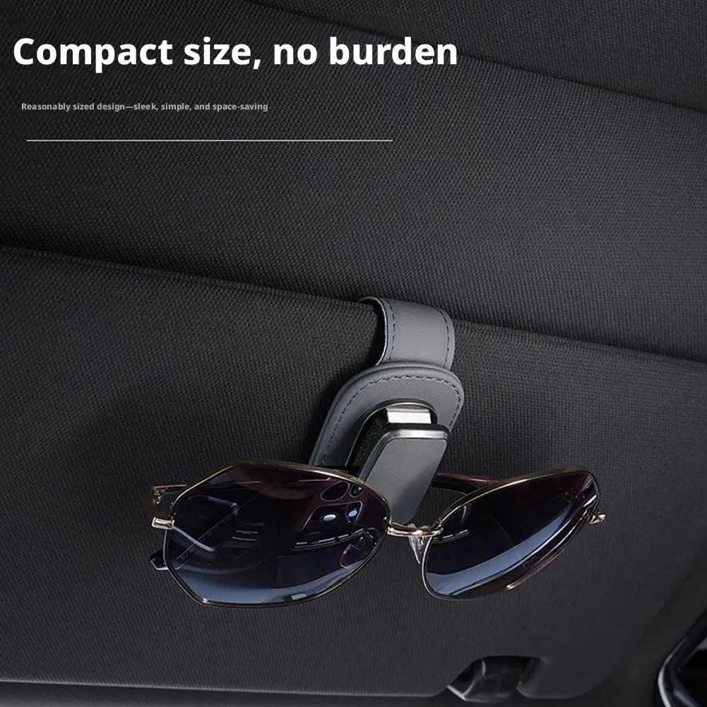 Car Sun Visor Sunglass Holder Clip | Auto Eyeglass Organizer Visor Sunglass Holder Qme