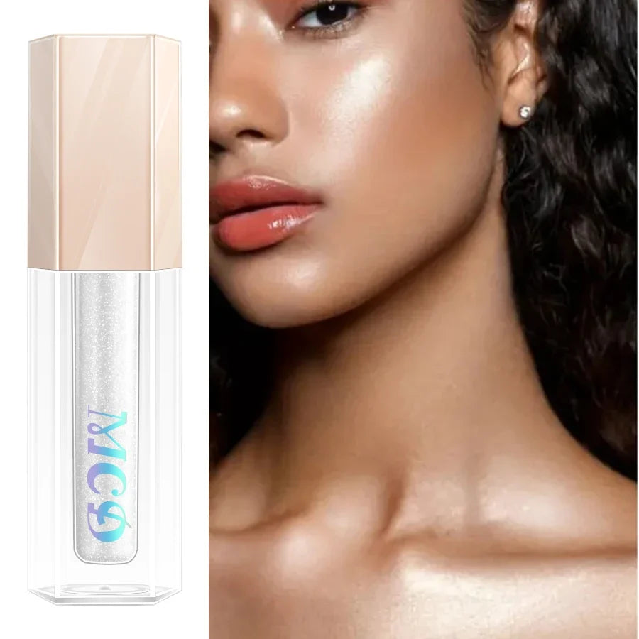 7-Color Liquid Highlighter & Contour Bronzer | Shimmer Glow Liquid Highlighter Qme