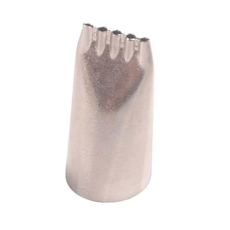 Stainless Steel Cake Piping Nozzles – Fondant & Icing Tips Cake Piping Nozzles Qme