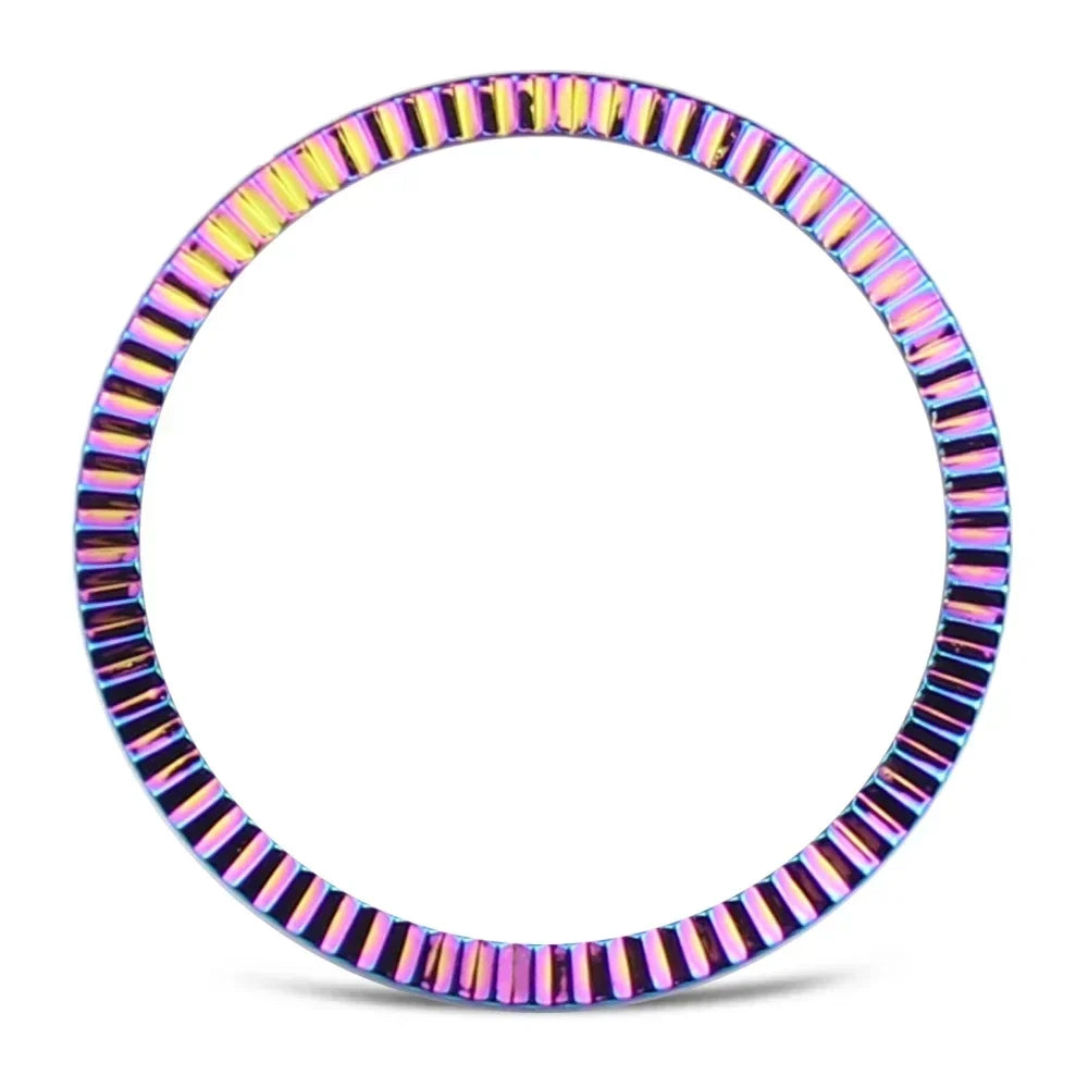 Metal Bezel Ring for Samsung Galaxy Watch 7 6 5 4 Classic Cover Watch Bezel Cover Qme Color Wave Watch4 Classic 42mm