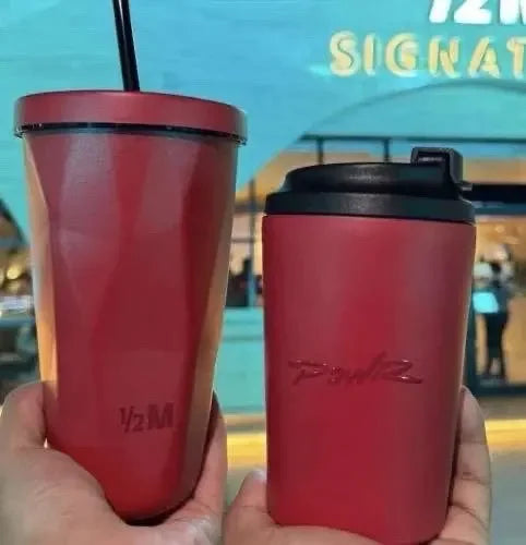500ml & 350ml Stainless Steel Coffee Mug with Logo Stainless Steel Mug Qst