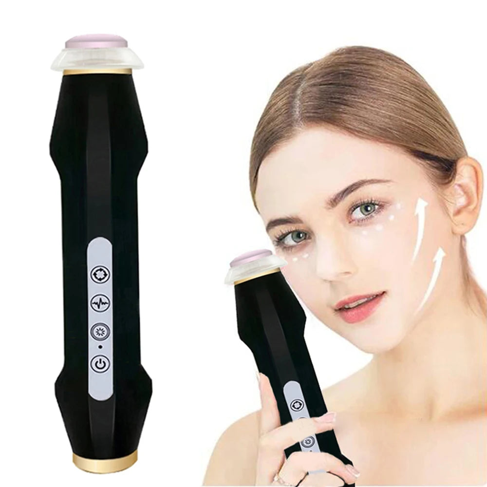 CO2 Oxygen Bubble Facial Pen – Rechargeable LED Skin Device Facial Beauty Device Qst