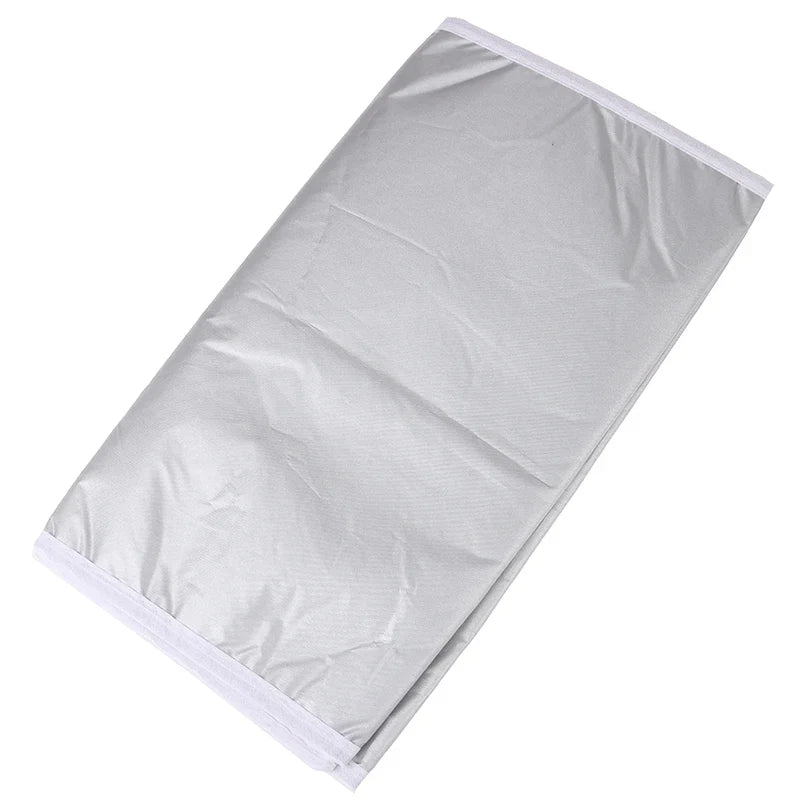 Silver Coated Padded Ironing Board Cover – Universal 140x50cm Ironing Board Cover Qme