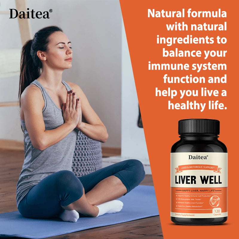 VITALXTRA Milk Thistle Capsules – Liver, Gut & Skin Support Herbal Supplement Qst