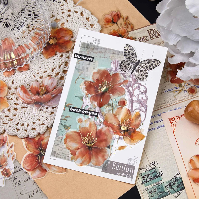 20 PET Decal Stickers – Scrapbook, Collage & DIY Crafts Craft Decal Stickers Qme