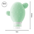 Silicone Travel Bottle Leakproof Refillable Squeeze Tube 90mL Travel Squeeze Bottle Qme Green
