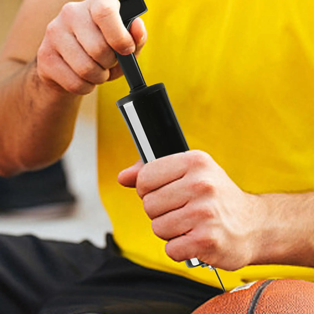 Handheld Sports Ball Pump with Needle – Soccer Basketball Inflator Sports Ball Pump Qst