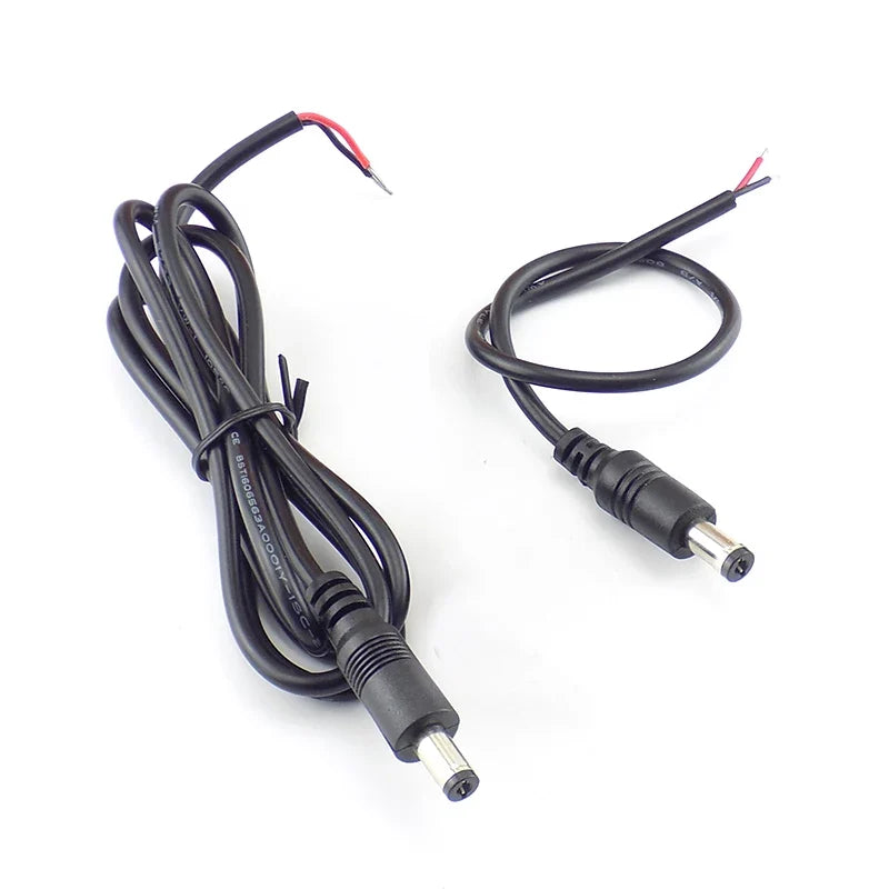 12V DC Male Female Power Extension Cable 1M – 3-Pack DC Power Extension Cable Qme