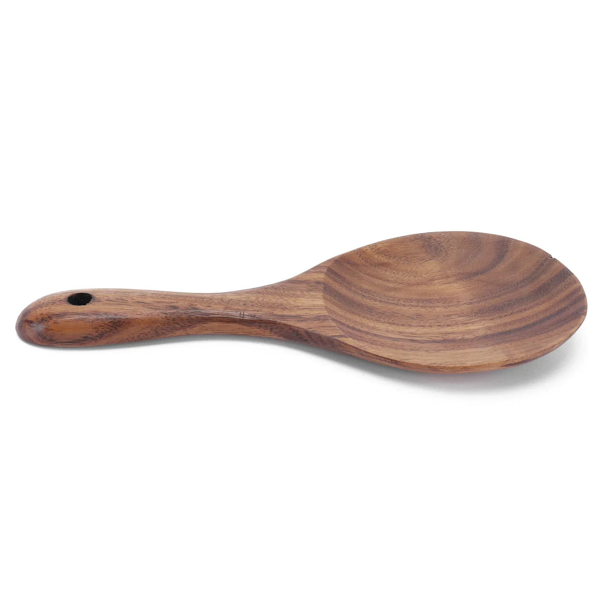 Wooden Rice Paddle Spoon – Large Kitchen Serving Scoop Wooden Serving Spoon Qme