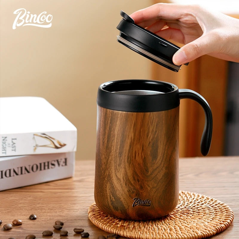 Bincoo 304 Stainless Steel Insulated Coffee Mug 350ml/500ml Insulated Coffee Mug Qst