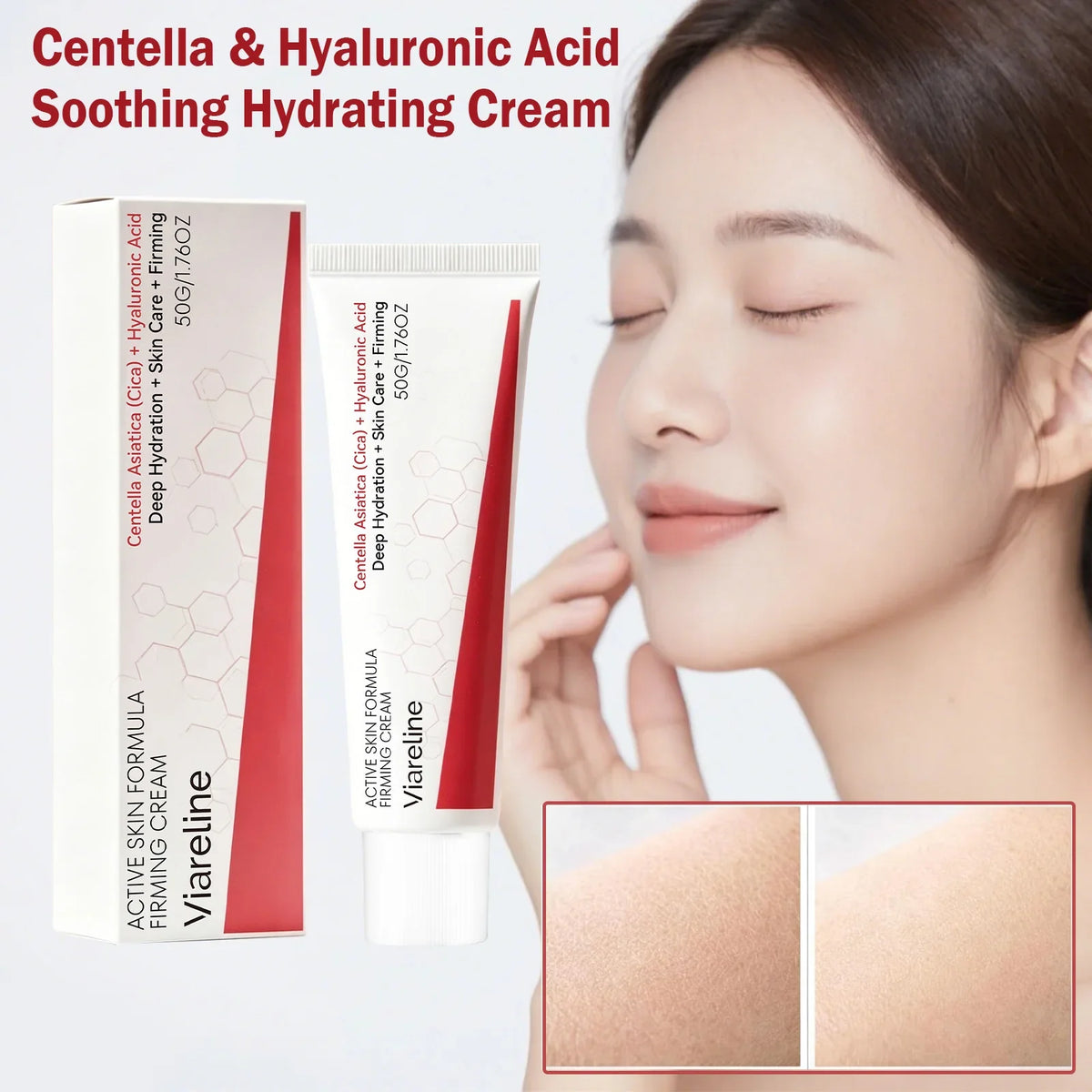 Centella Asiatica Firming Face Cream – Hydrating Moisturizer Face Moisturizer Cream Qme