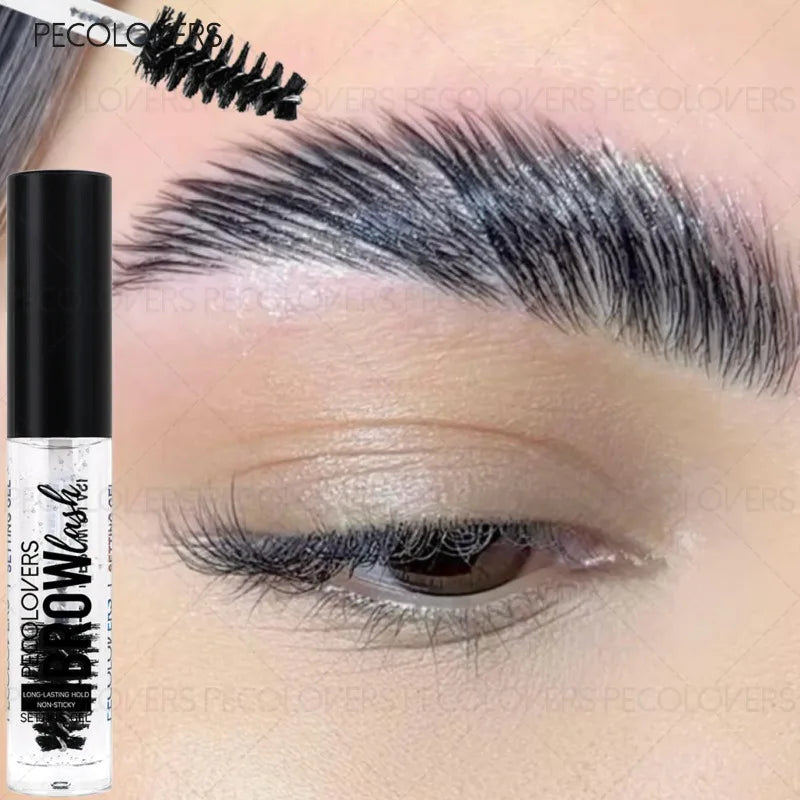 Natural Eyebrow Styling Gel Soap with Brush – Strong Hold Eyebrow Styling Gel Qme