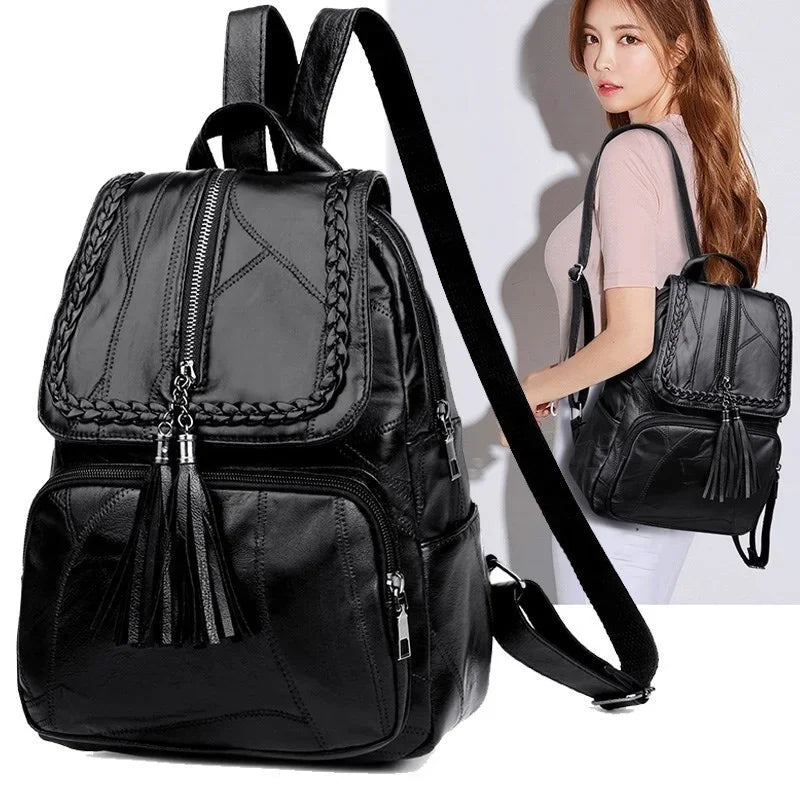 Qme Mini Men's Backpack – Small Shoulder Bag for School & Daily Use Mini Backpack Qme 1