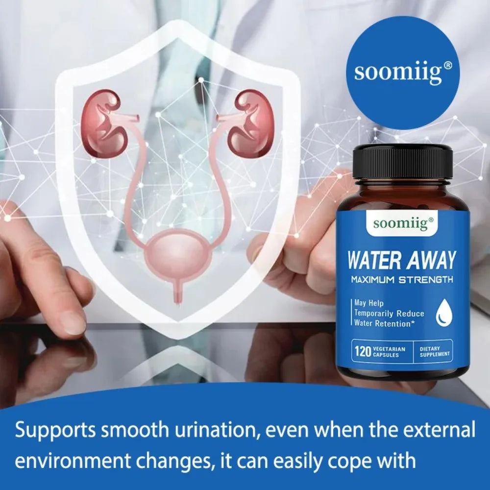 VITALXTRA Herbal Water Balance Capsules – Dandelion & Green Tea Herbal Supplement Qst