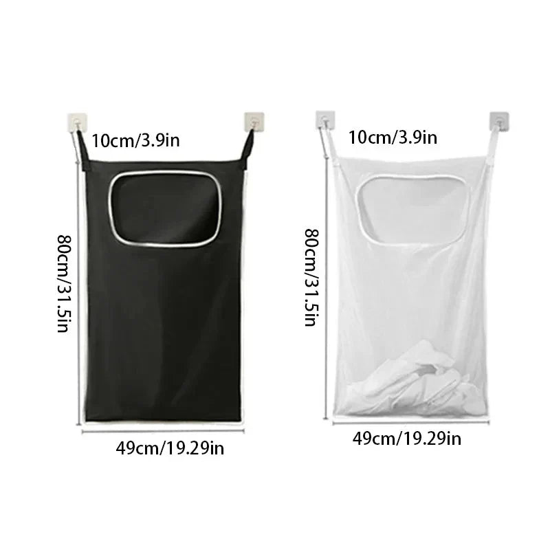 Door Hanging Laundry Basket & Sundries Storage Bag | 5 Colors Hanging Storage Bag Qme