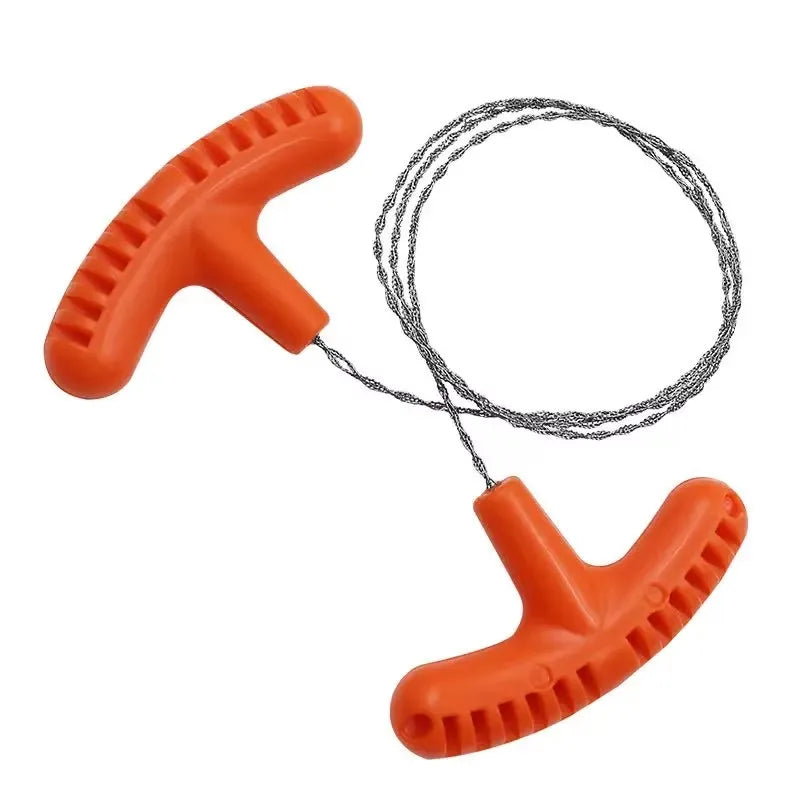 Mini Pocket Wire Saw Stainless Steel – Camping Survival Tool Pocket Wire Saw Qme Orange