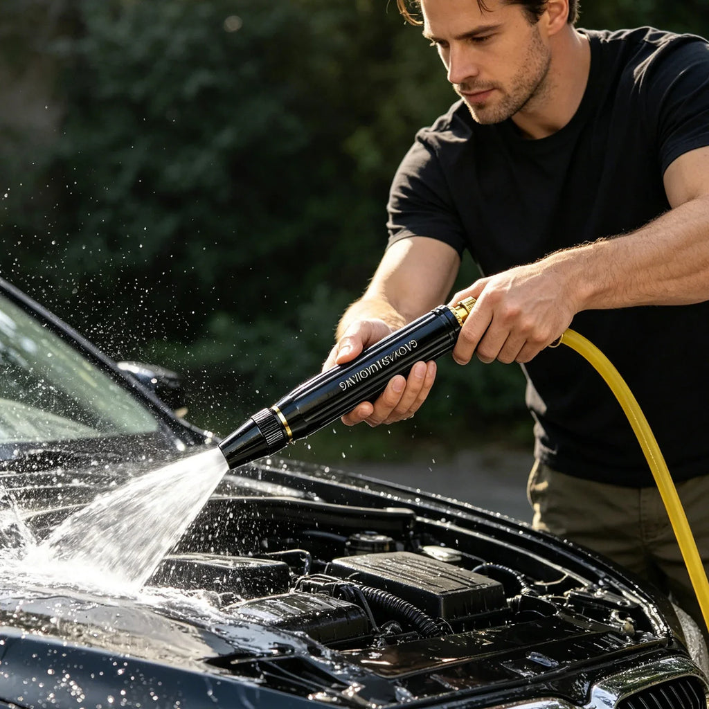 Multipurpose High-Pressure Garden Hose Spray Nozzle Water Gun Garden Hose Nozzle Qme