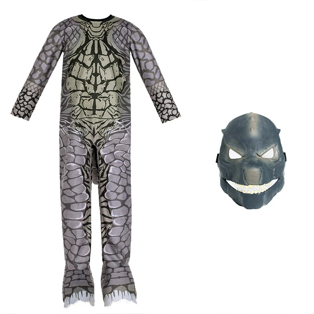 Kids Dinosaur King Monster Halloween Cosplay Bodysuit Costume Kids Cosplay Costume Qme
