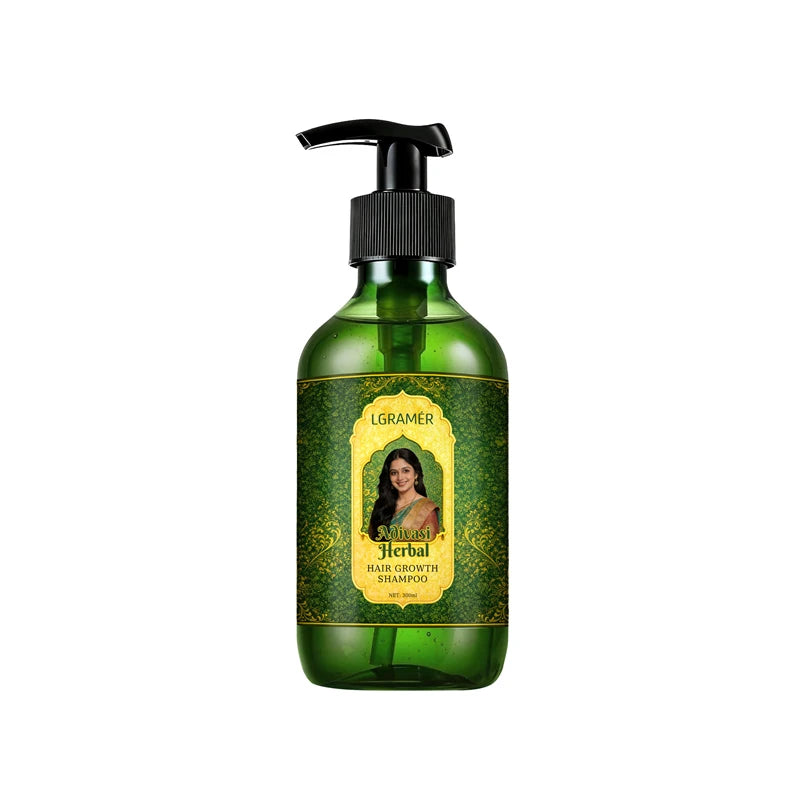 LGRAMER Hair Growth Shampoo 300ml – Volume & Scalp Care Hair Growth Shampoo Qst 1pcs
