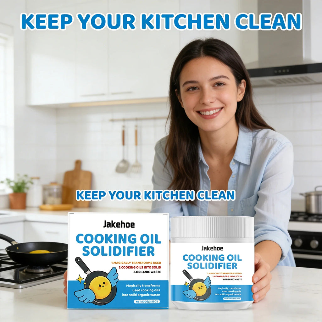 Kitchen Waste Oil Coagulant – Eco-Friendly Solidifying Agent Oil Disposal Agent Qme