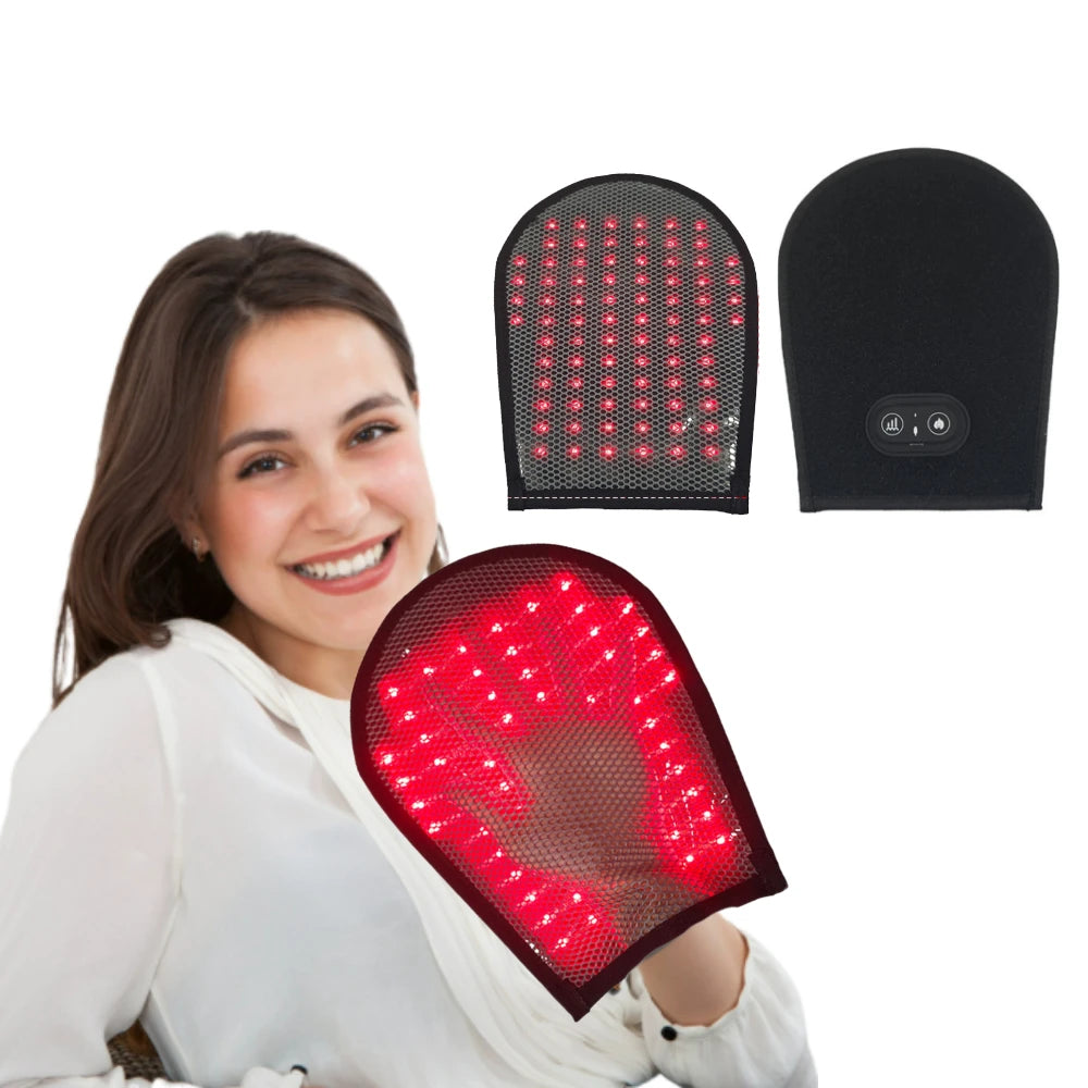 Wireless Red Light Therapy Glove – 660nm & 850nm Infrared LED Red Light Therapy Glove Qst
