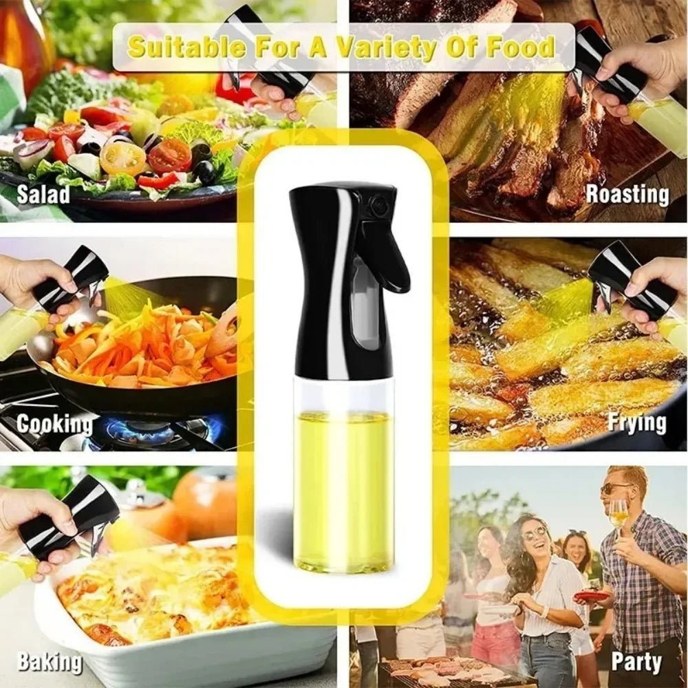 Kitchen Oil Sprayer Bottle for Olive & Cooking Oils 200/300ml Oil Sprayer Bottle Qme