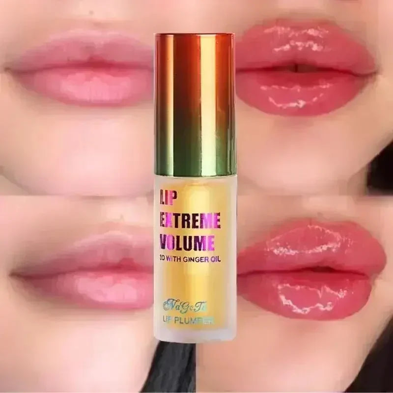 Ginger Mint Lip Plumper Oil – Volumizing Plumping Serum | Qme Lip Plumper Oil Qme