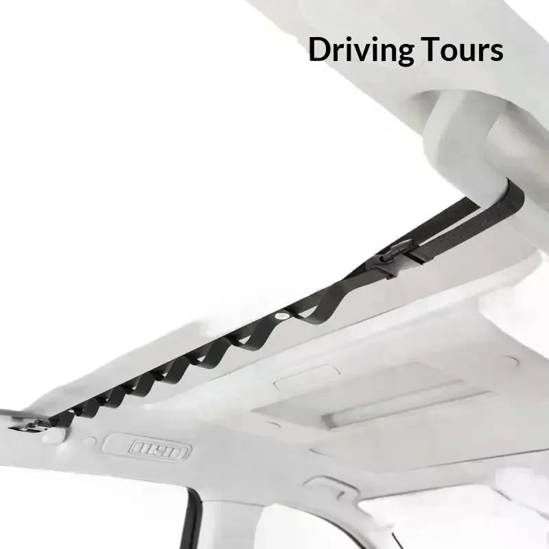 Car Clothes Drying Rope – Adjustable Interior Hanging Hanger Car Interior Organizer Qme