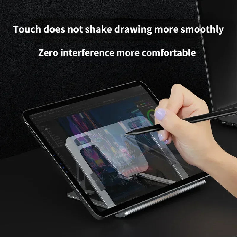 Aluminum Adjustable Laptop & Tablet Stand – Non-Slip Cooling Laptop Stand Qme