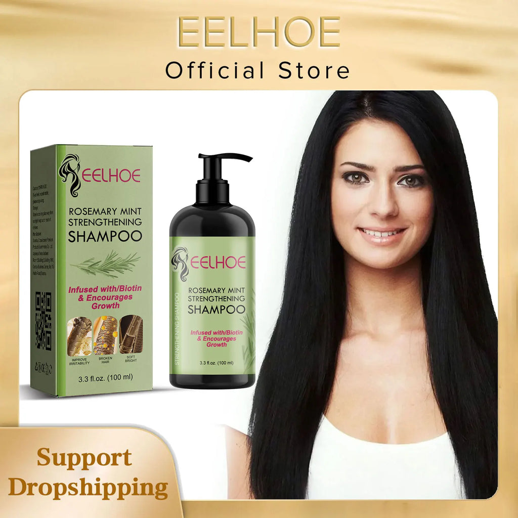 EELHOE Rosemary Nourishing Shampoo 100ml – All Hair Types Nourishing Shampoo Qst