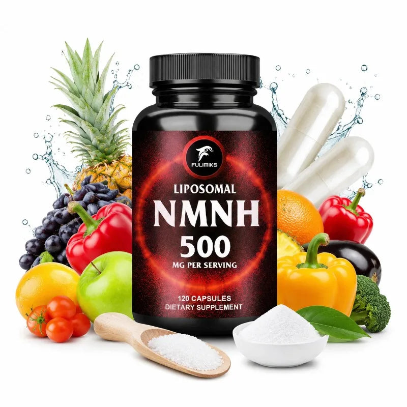 Fulimiks Liposomal NMNH 500mg – Vitality & Skin Health Capsules Liposomal Supplement Qst