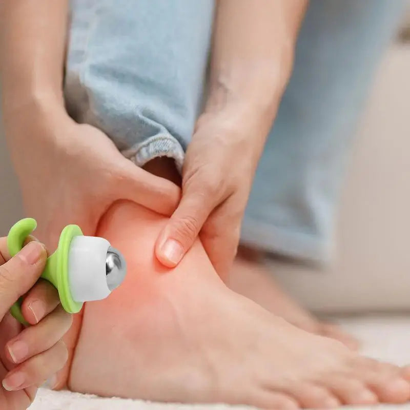 Flower Pot Roller Ball Massager – Cute Mini Manual Massager Manual Roller Massager Qme