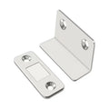 Magnetic Door Catch Latch – Invisible Drill-Free Adhesive Mount Door Catch Latch Qme 1 set of silver