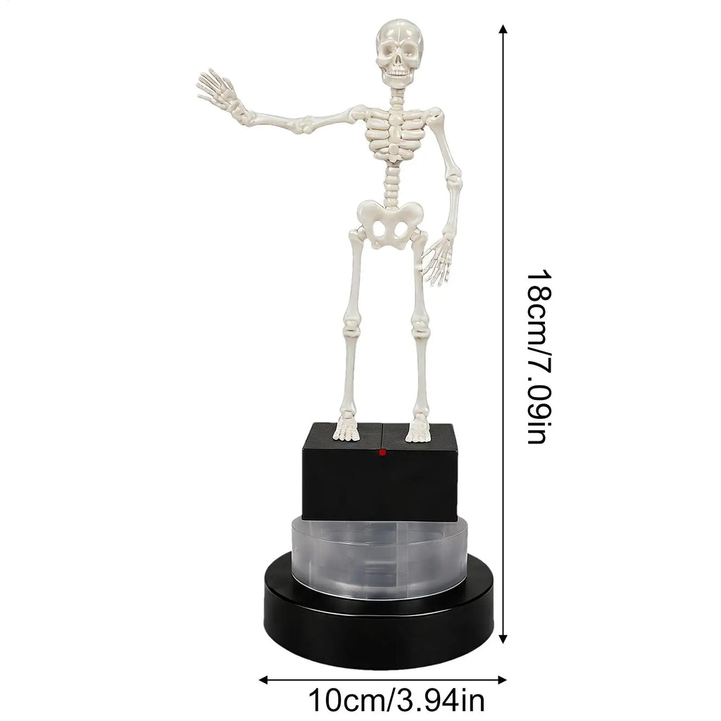 Skeleton Bubbler Aquarium Decor | 3D Printed Halloween 7x4 In Aquarium Bubbler Decor Qme
