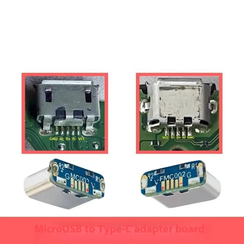 USB Type-C Female PCB Soldering Repair Adapter | DIY Connector PCB Repair Adapter Qme