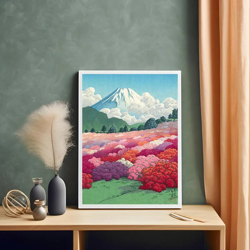 Kawase Hasui Japanese Landscape Canvas Poster | Wall Art Print Canvas Wall Art Qst