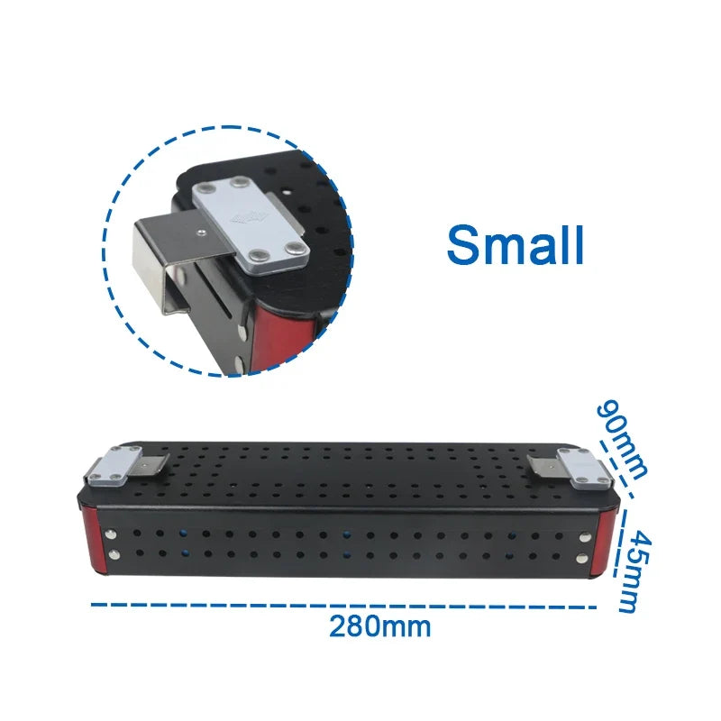 ENT Sterilization Tray Box & Instrument Holding Case | 4 Types Sterilization Tray Case Qme C