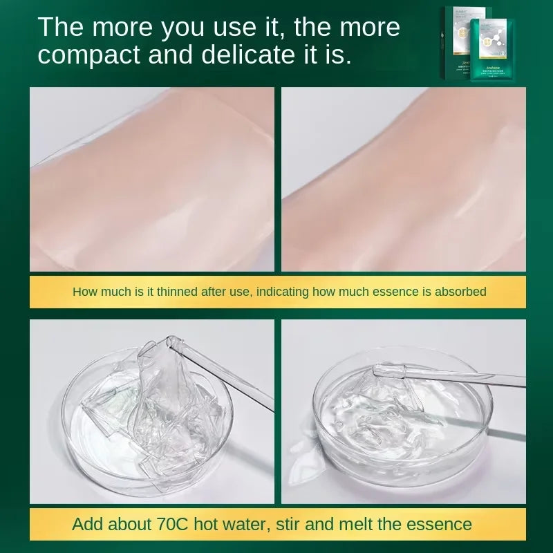 Seaweed Collagen Crystal Jelly Face Mask – 5 Pcs Collagen Face Mask Qst