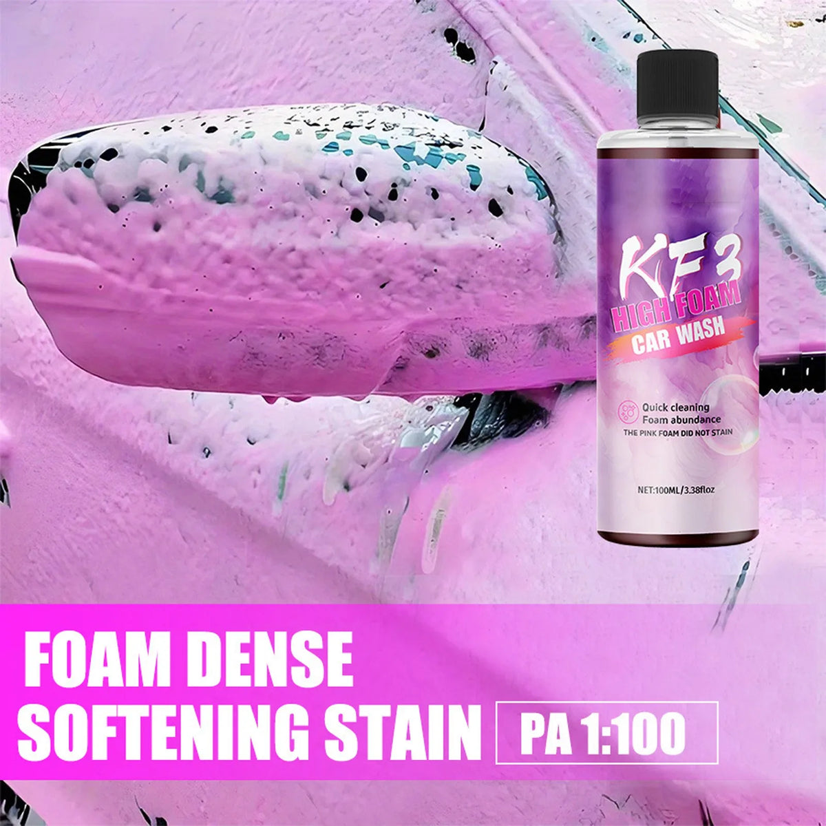 Concentrated Foam Pre-Wash Soap for Car & Motorcycle Car Pre-Wash Foam Qme