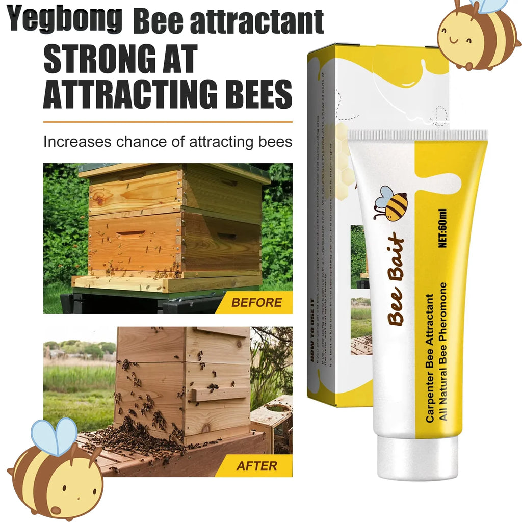 Bee Swarm Attractant Lure 60ml – Queen Pheromone Bait Beekeeping Attractant Qst
