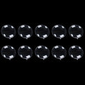 Transparent Fillable Christmas Balls – DIY Ornaments 10 Pack Christmas Ornaments Qme 10pcs 8cm