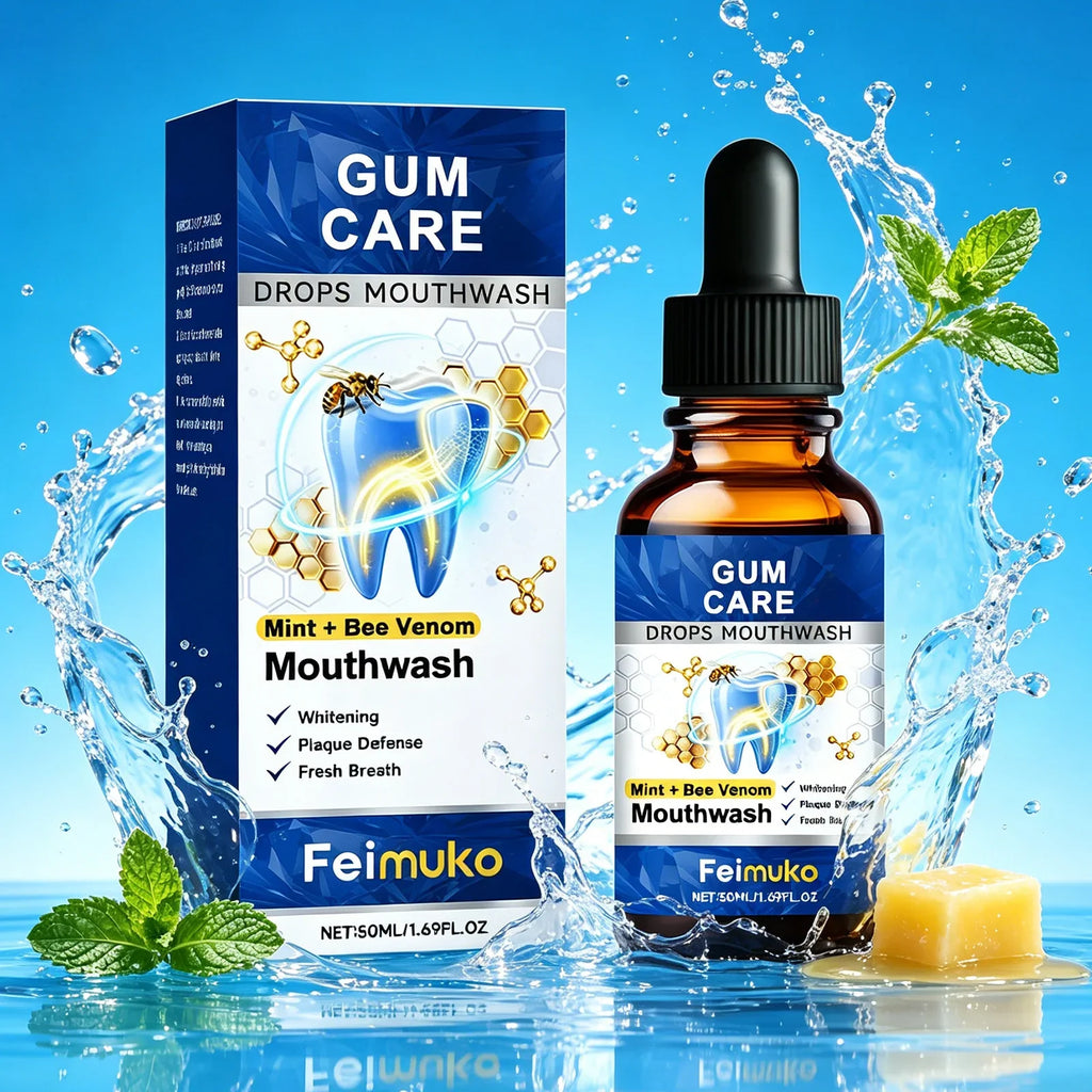Bee Venom Mouthwash – Fresh Breath & Teeth Whitening Whitening Mouthwash Qme